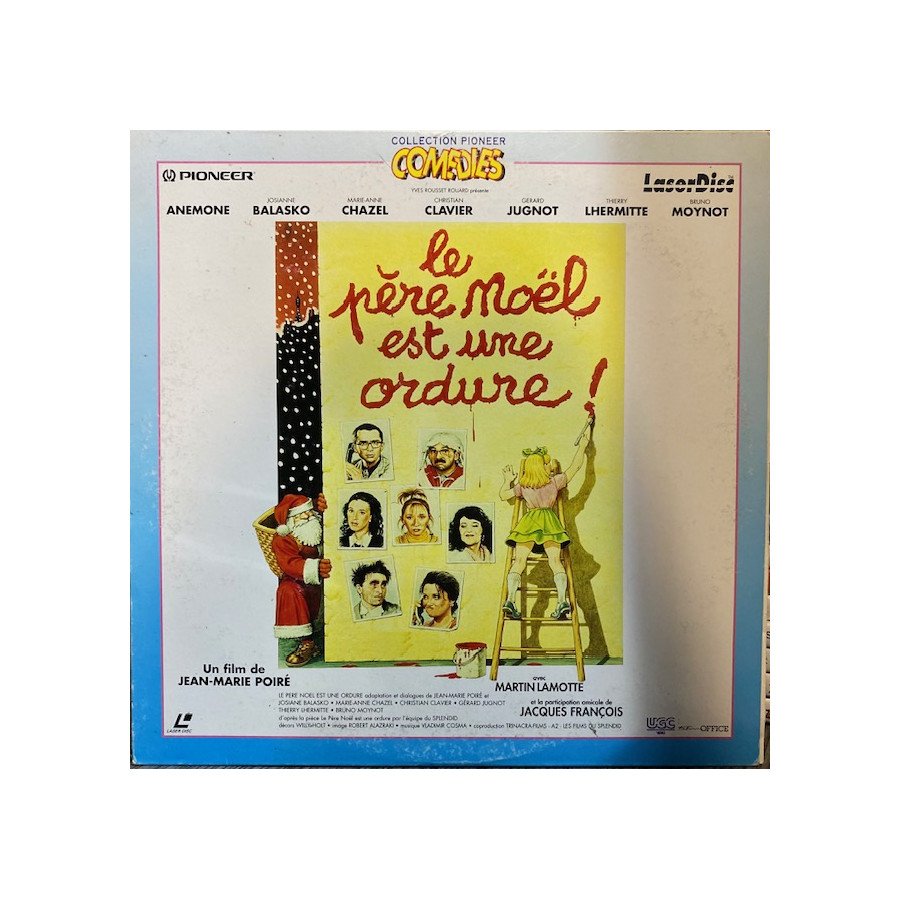 Laserdisc cdv Le pere noel est une ordure vf