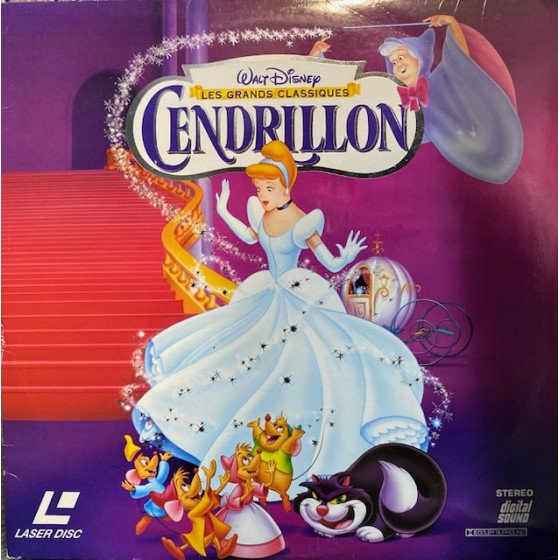 Laserdisc cdv Cendrillon vf