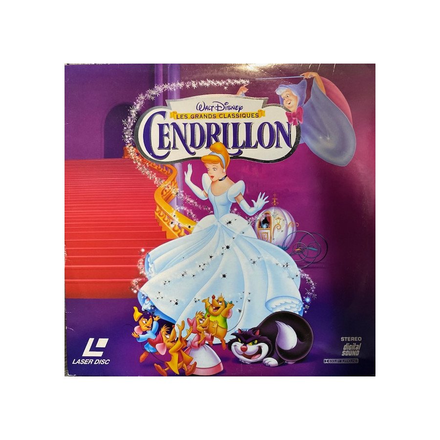 Laserdisc cdv Cendrillon vf