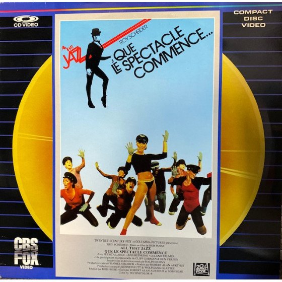 Laserdisc cdv que Le Spectacle Commence Vf