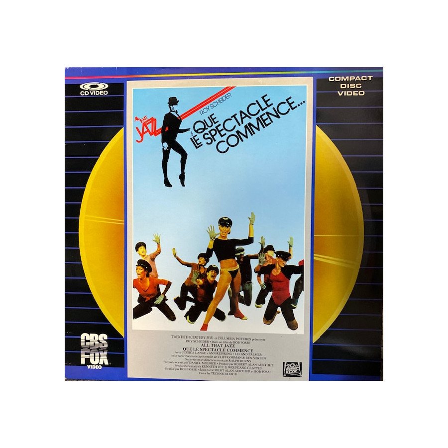 Laserdisc cdv que Le Spectacle Commence Vf