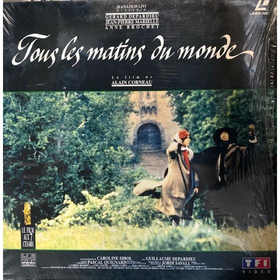 Laserdisc cdv tous les matins du monde Vf