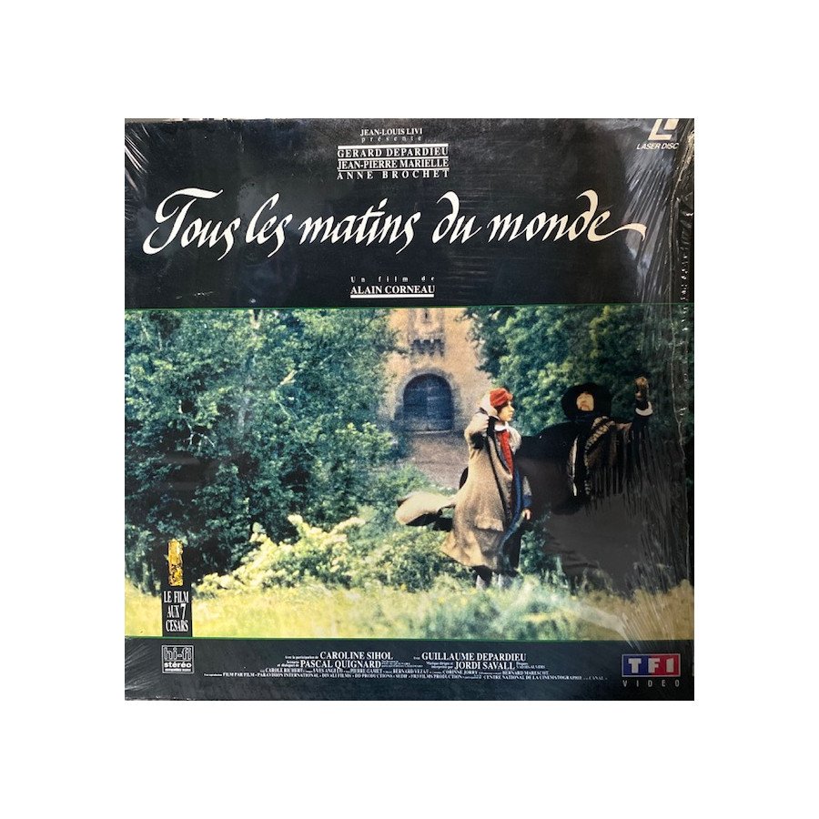 Laserdisc cdv tous les matins du monde Vf