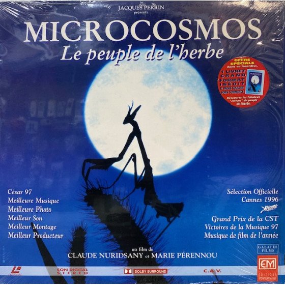 Laserdisc cdv Microcosmos Le Peuple De L'herbe Vf
