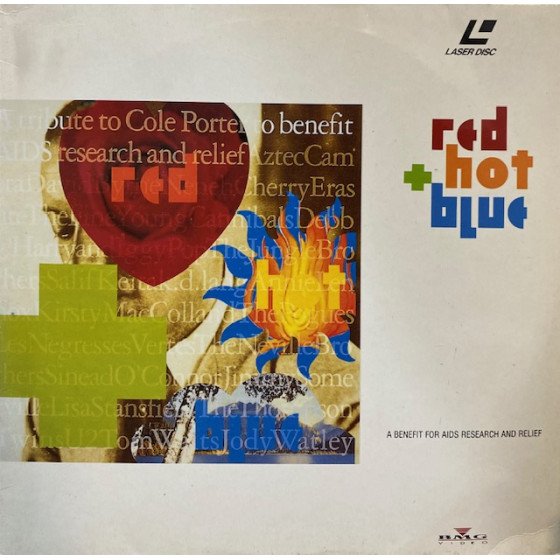 Laserdisc cdv Red Hot Blue