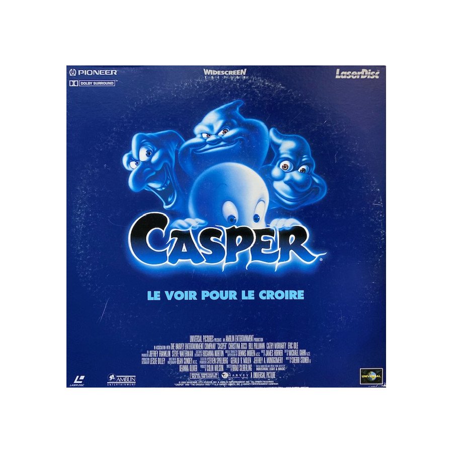 Laserdisc cdv Casper Vf