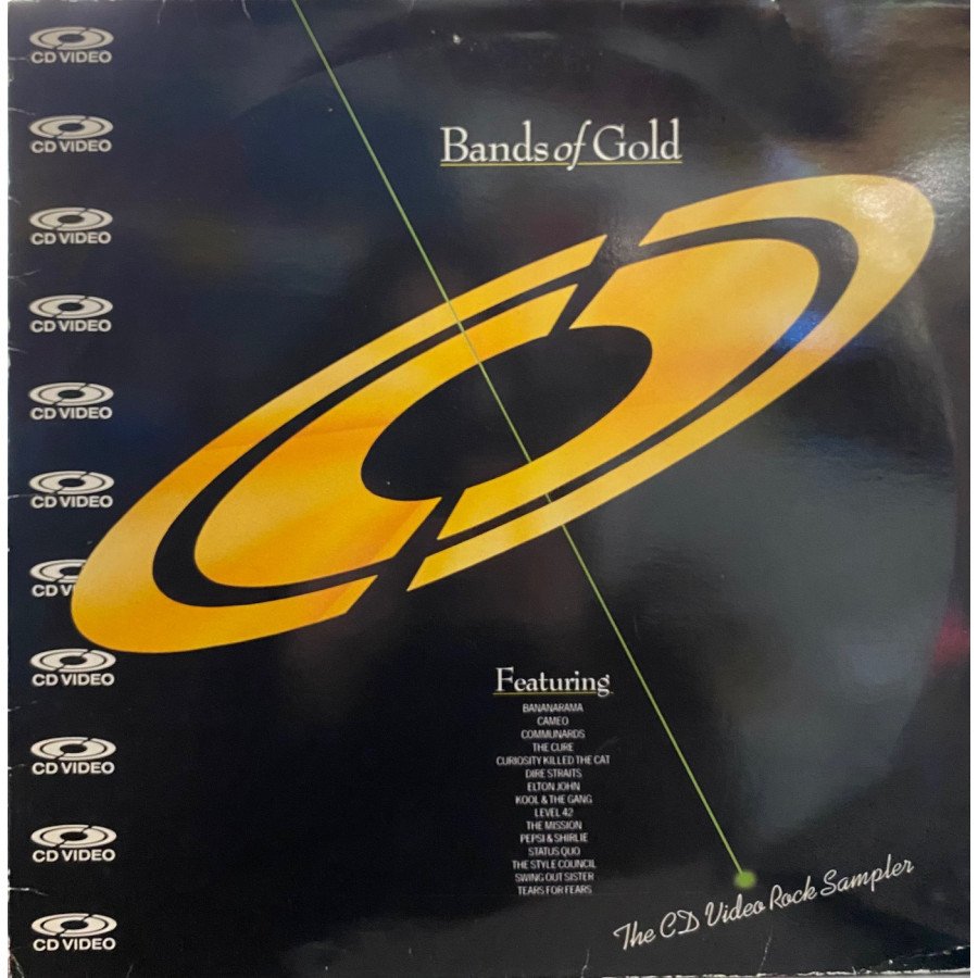 Laserdisc cdv Bands of gold Vf