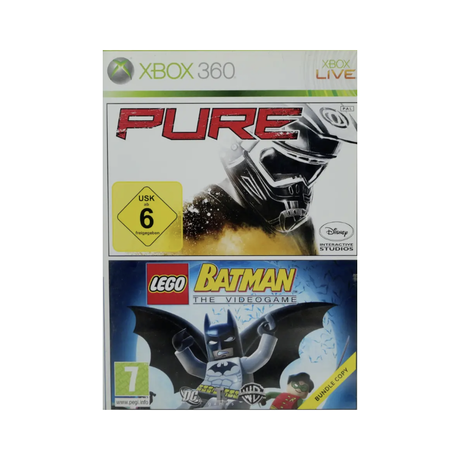Xbox 360 pure et Lego Batman sn