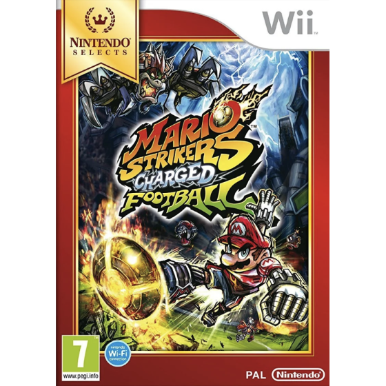 Wii Mario Strikers charged football Cib