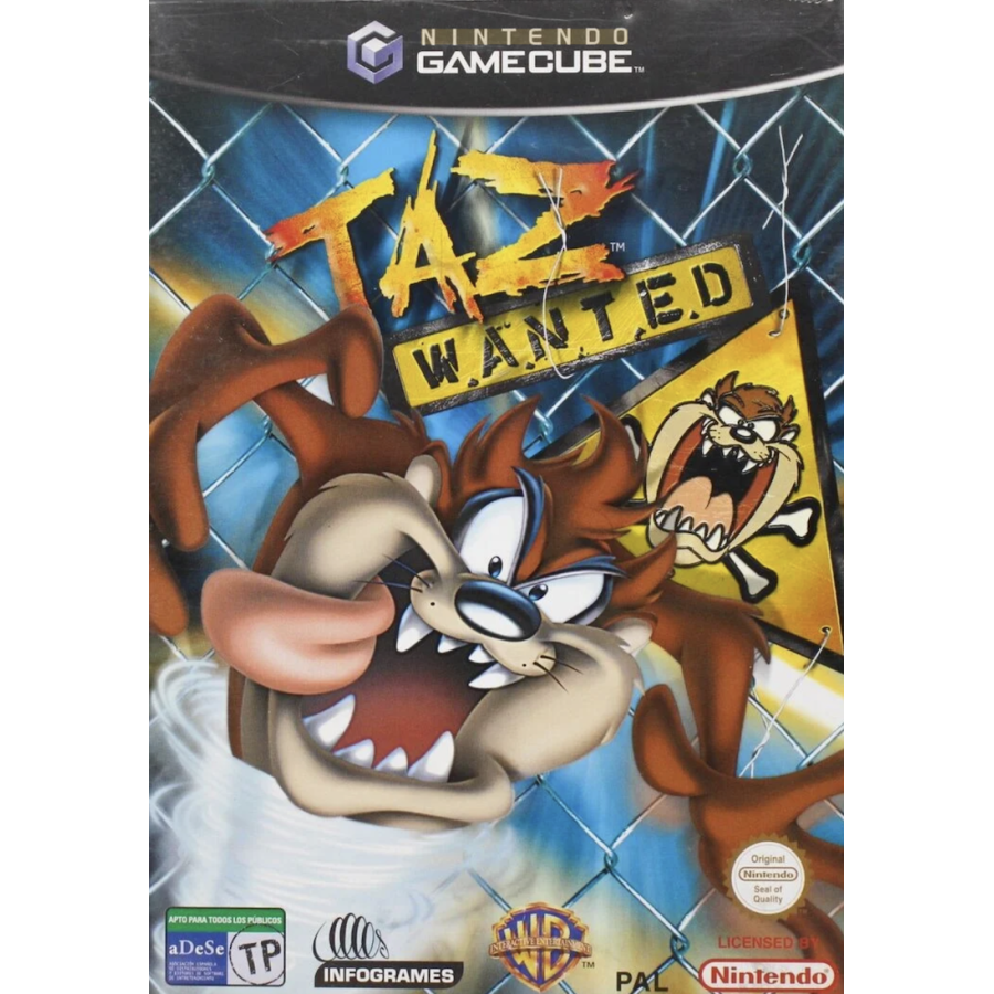 Gamecube Taz Wanted Cib