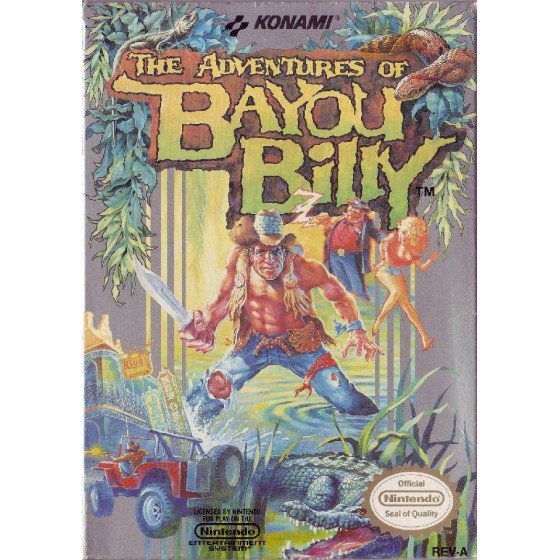 NES THE ADVENTURES OF BAYOU...