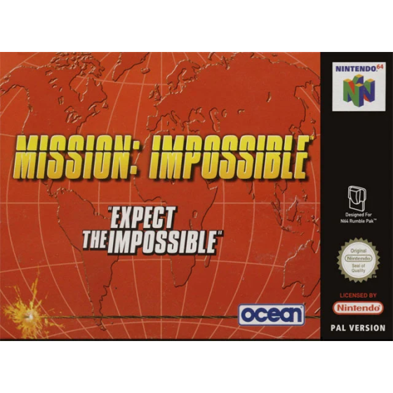 N64 Mission Impossible Loose Fra