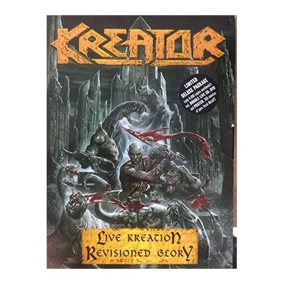 coffret DVD Kreator limited deluxe
