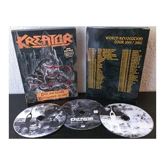 coffret DVD Kreator limited deluxe