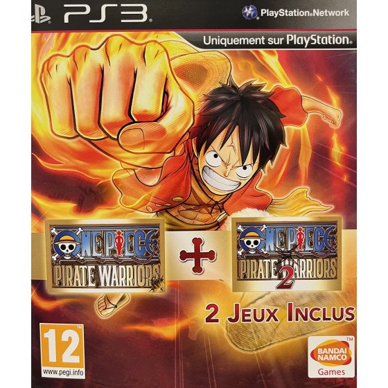 PS3 One Piece Pirate Warriors / One Piece Pirate Warriors 2 Cib