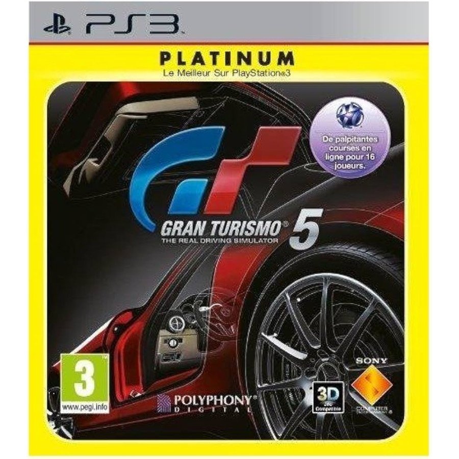 PS3 Gran Turismo 5 Plat Sn