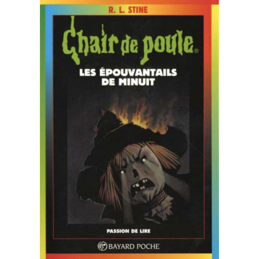 Chair de Poule tome 9 les épouvantails de minuit