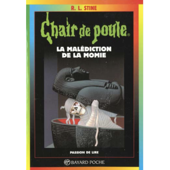 Chair de Poule tome 1 la malédiction de la momie