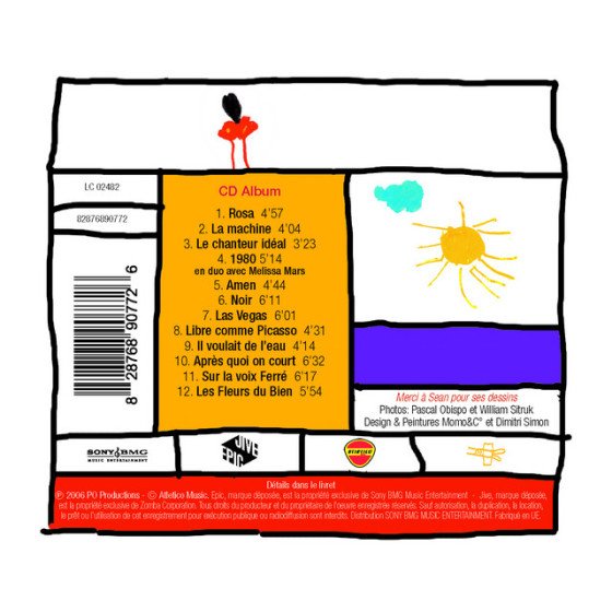 CD Pascal Obispo Les Fleurs Du Bien