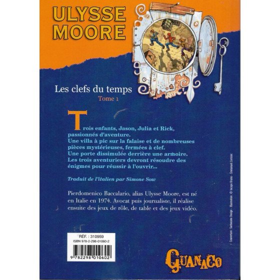 Livre Ulysse Moore Les Clefs Du Temps