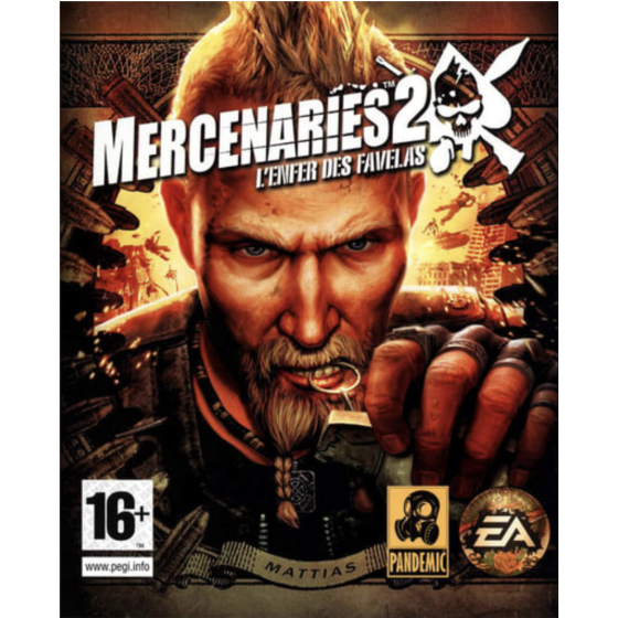 PS3 Mercenaries 2 l'Enfer Des Favelas Cib
