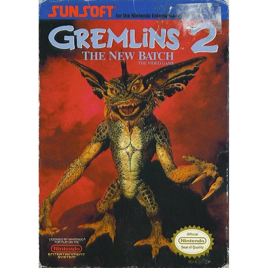 Nes Gremlins 2 Loose Pal B EEC