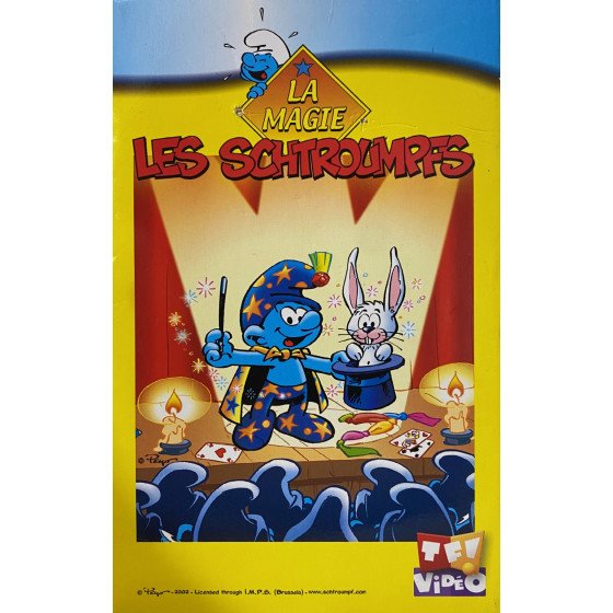 VHS Coffret 3 Vhs Les Schtroumpfs Toute La Magie