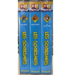 VHS Coffret 3 Vhs Les Schtroumpfs Toute La Magie