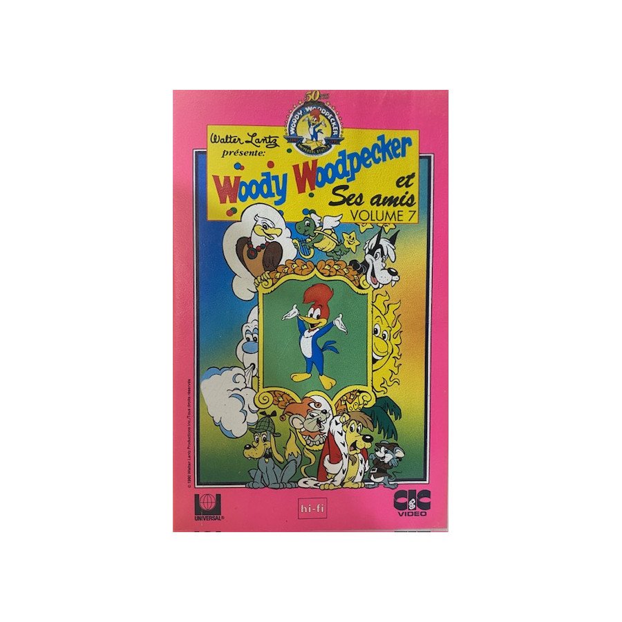 VHS Woody Woodpecker Et Ses Amis Volume 7
