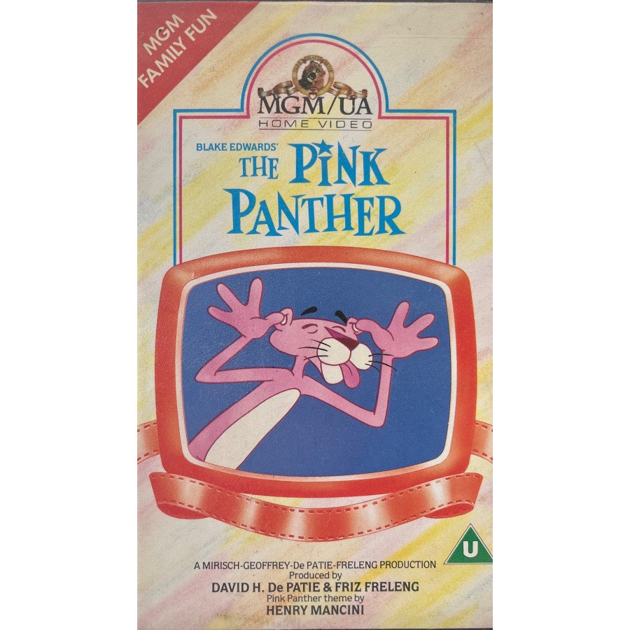 VHS Blake Edwards The Pink Panther