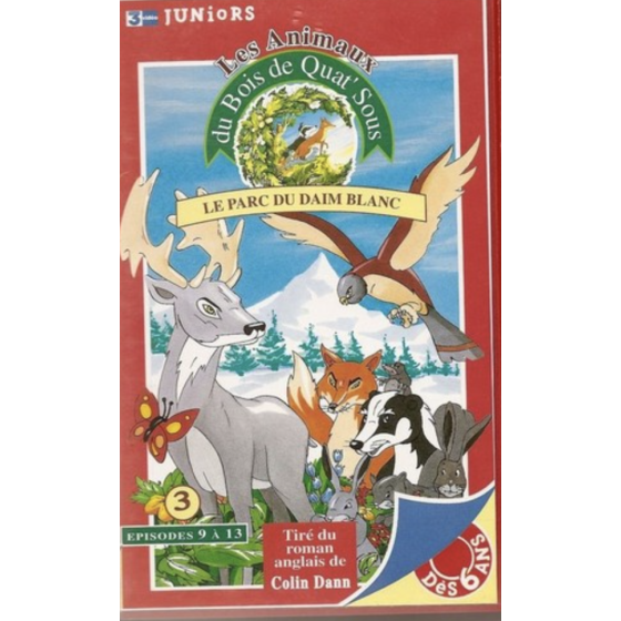 VHS Les Animaux Du Bois De Quat Sous Le Parc Du Daim Blanc