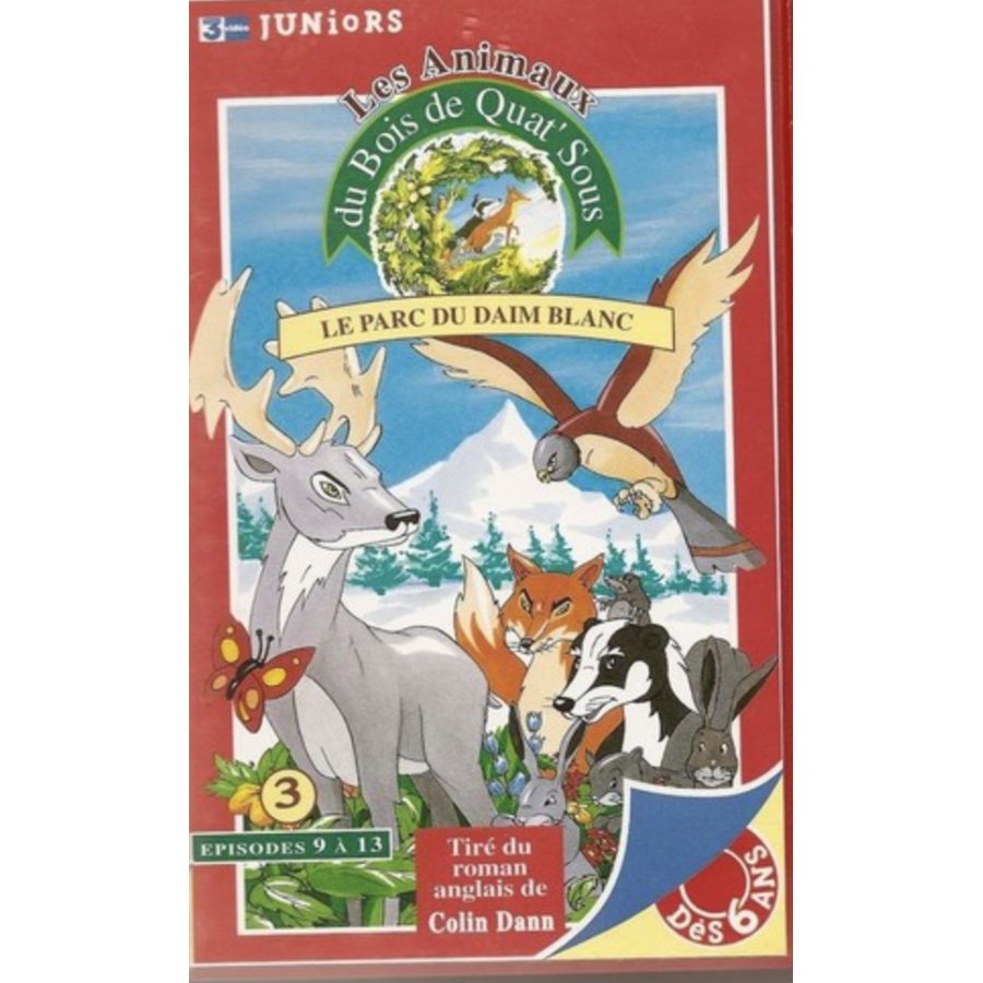 VHS Les Animaux Du Bois De Quat Sous Le Parc Du Daim Blanc