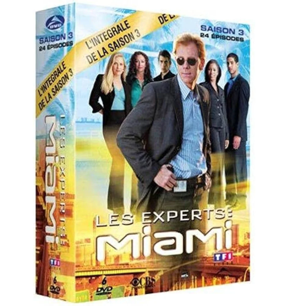 Coffret DVD Les Experts Miami Intégrale Saison 3