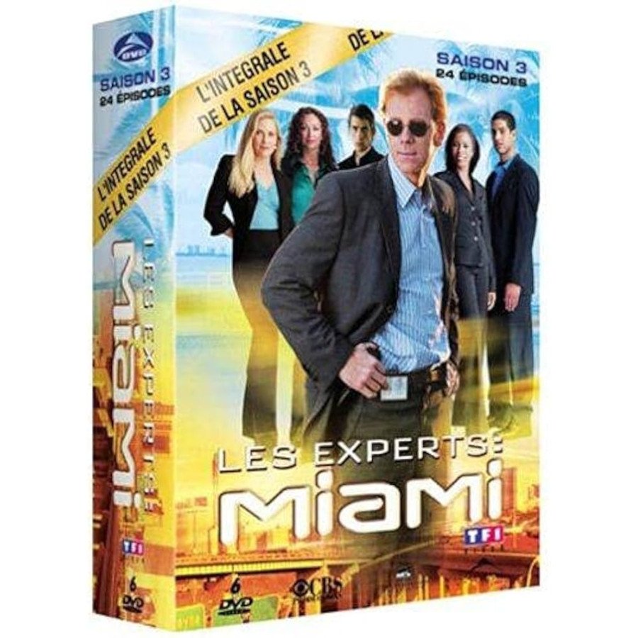 Coffret DVD Les Experts Miami Intégrale Saison 3