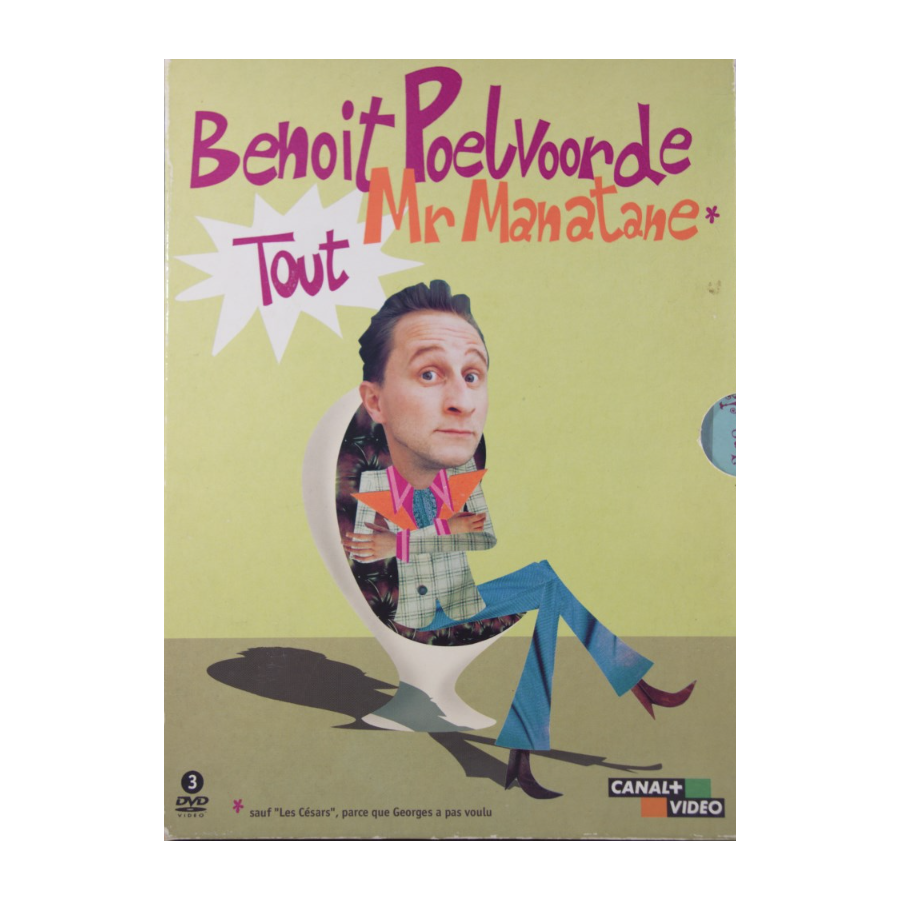 DVD Benoit Poelvoorde Tout Mr Manatane