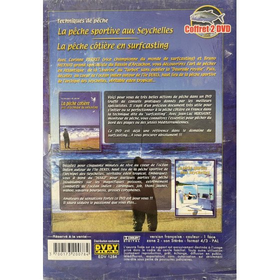 Coffret DVD Techniques De Peche Neuf