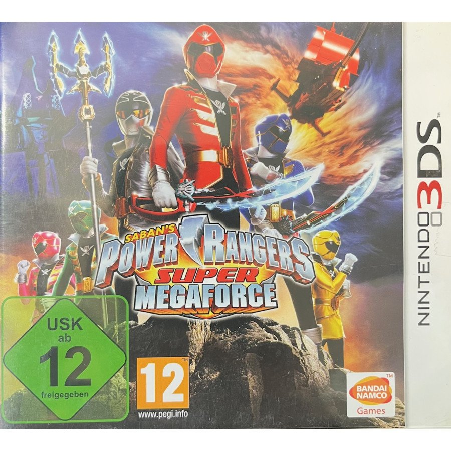 3DS Power Rangers Super Megaforce