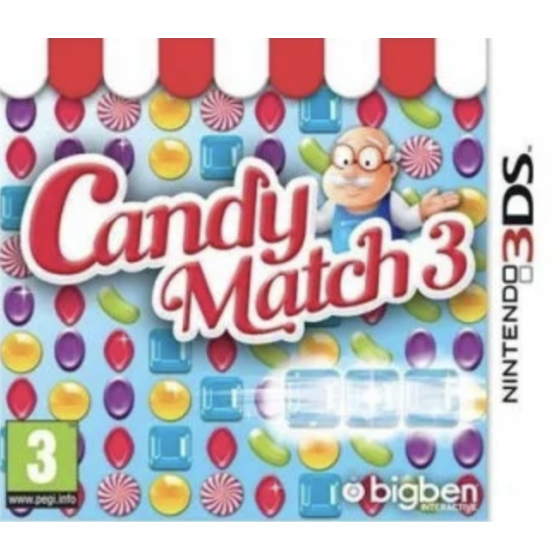 3DS Candy Match 3 Cib
