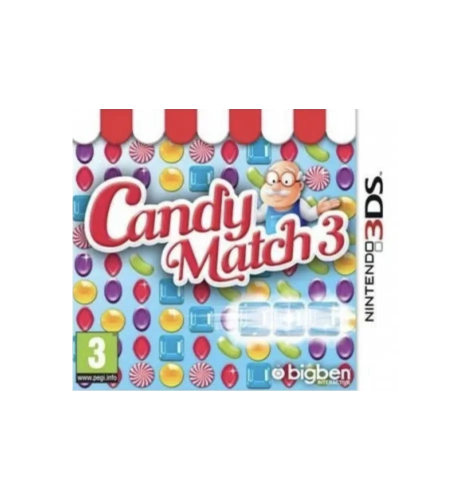 3DS Candy Match 3 Cib