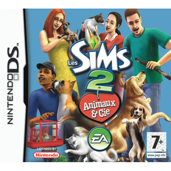 DS Les sims 2 Animaux & Cie Sn