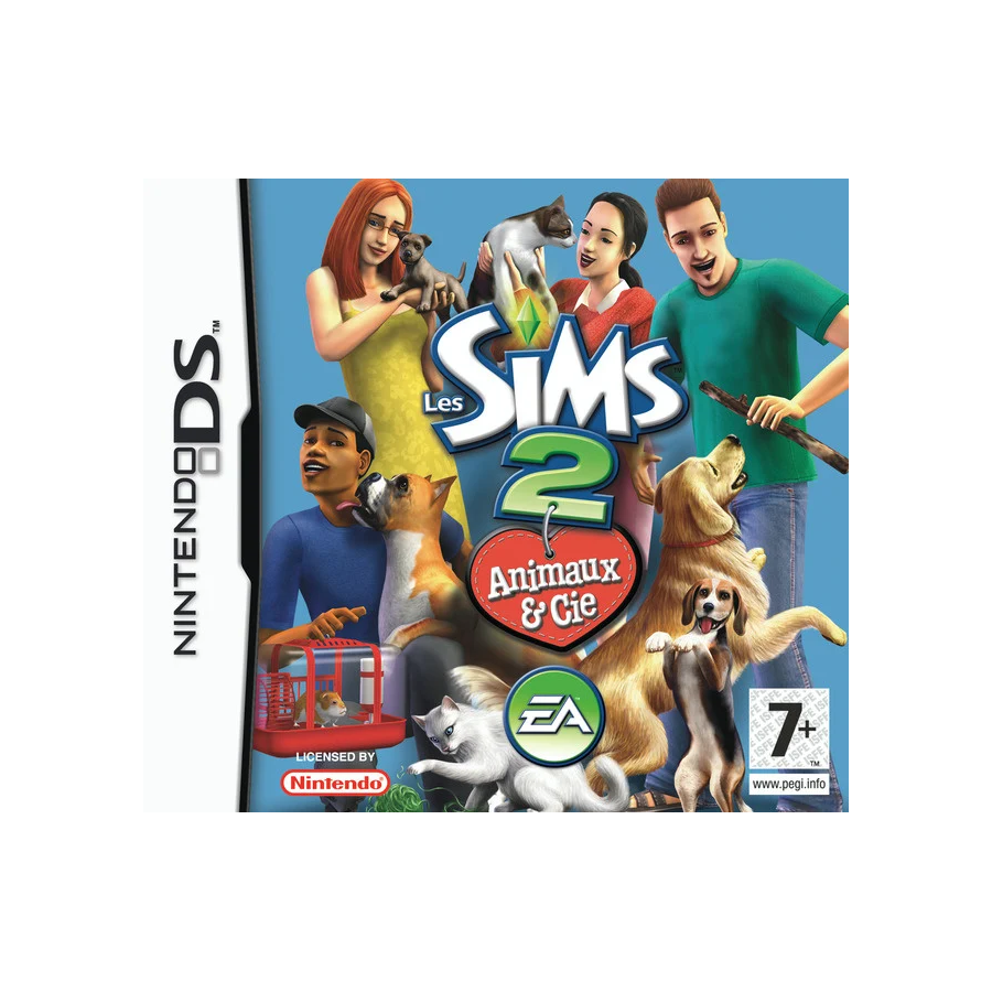 DS Les sims 2 Animaux & Cie Sn