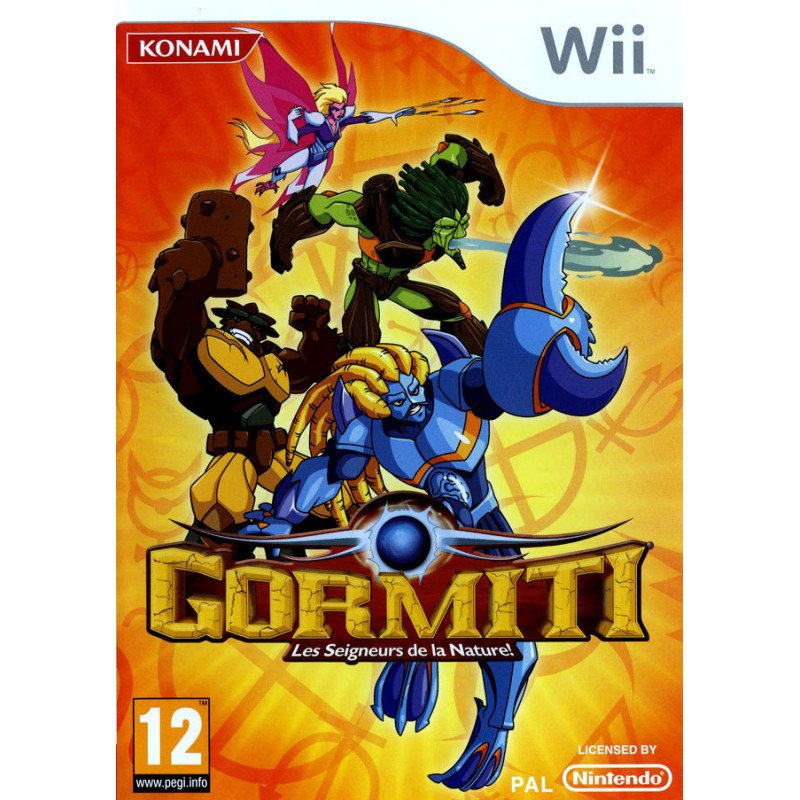 WII Gormiti Les Seigneurs De La Nature Cib