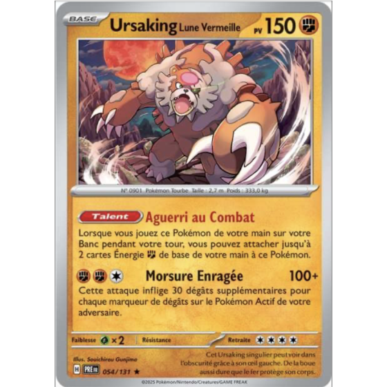Ursaking Lune vermeille 054/131 holo