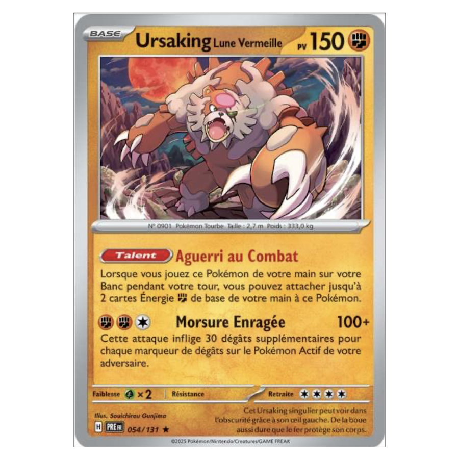 Ursaking Lune vermeille 054/131 holo
