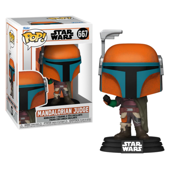 Figurine Funko Pop Star Wars Mandalorian Judge N°667