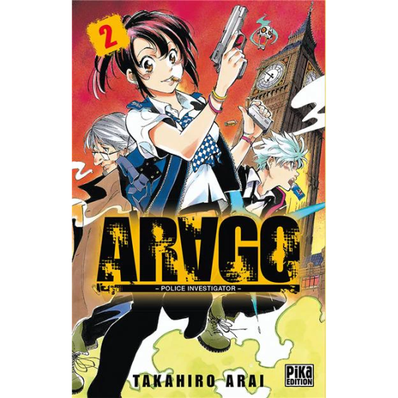 Manga Arago police investigation tome 2