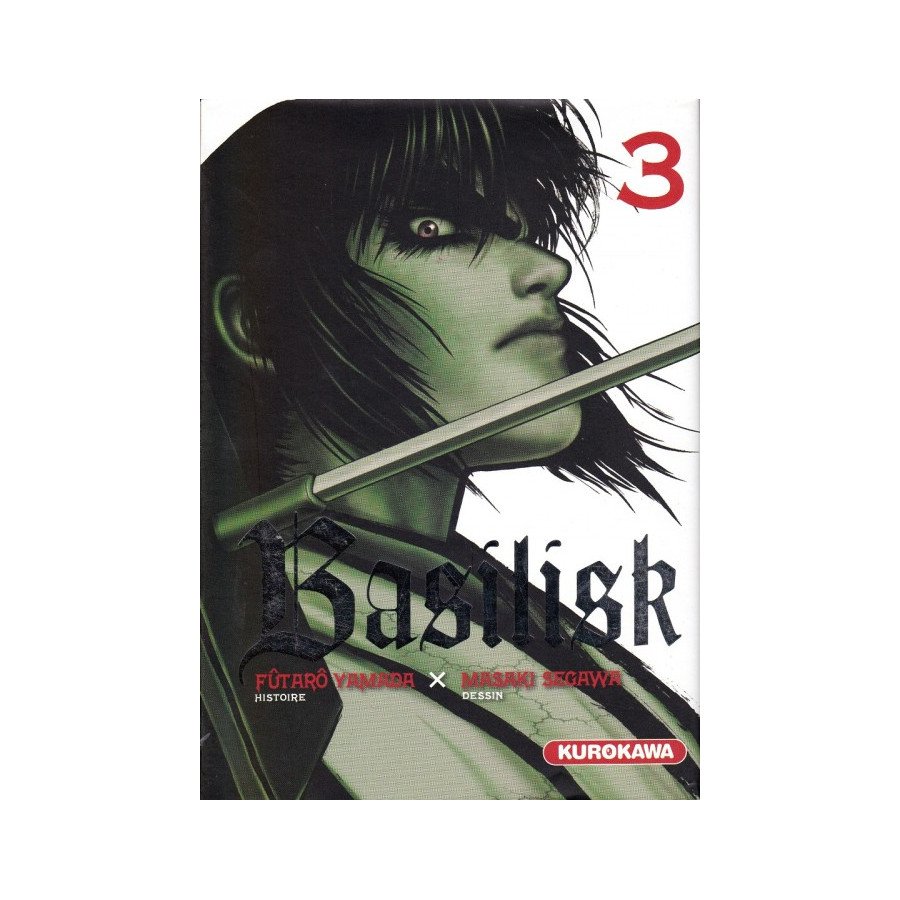 Manga Basilisk Tome 3