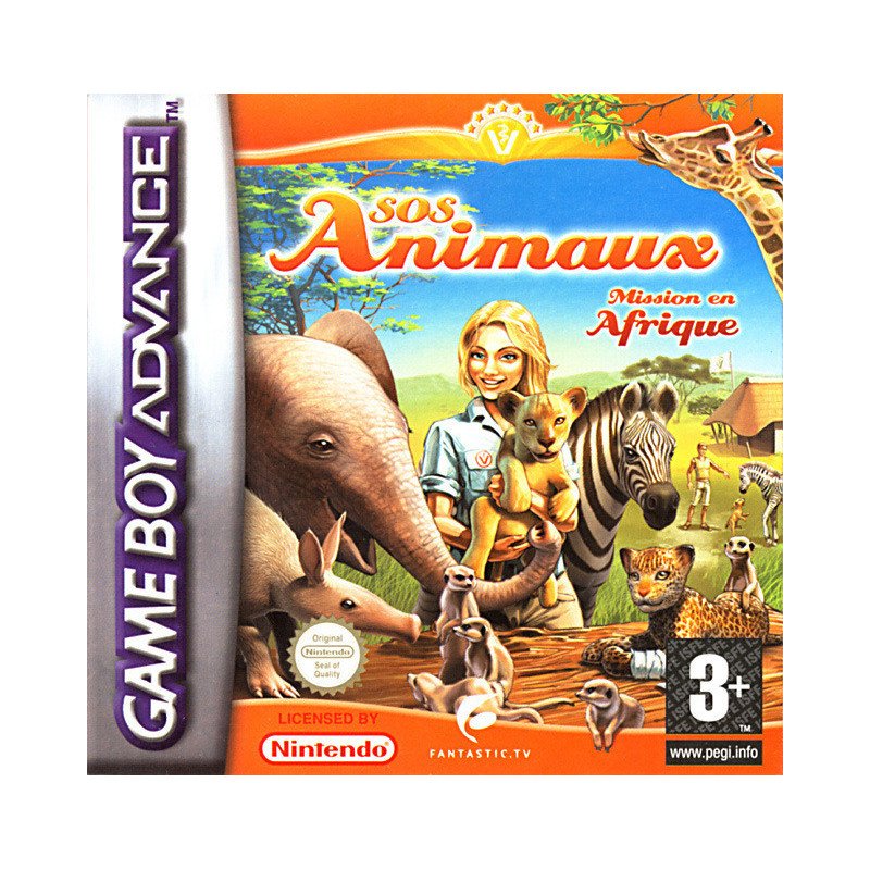 Game Boy Advance Sos Animaux Mission En Afrique Cib Sans Cale