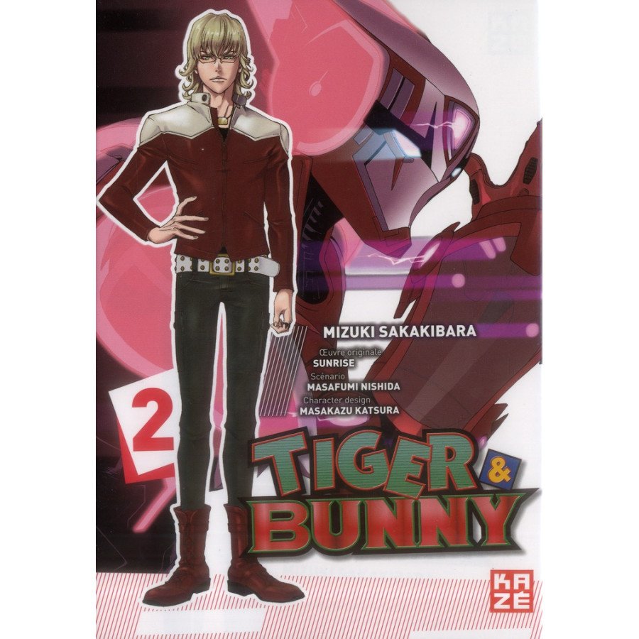 Manga Tiger & Bunny tome 2