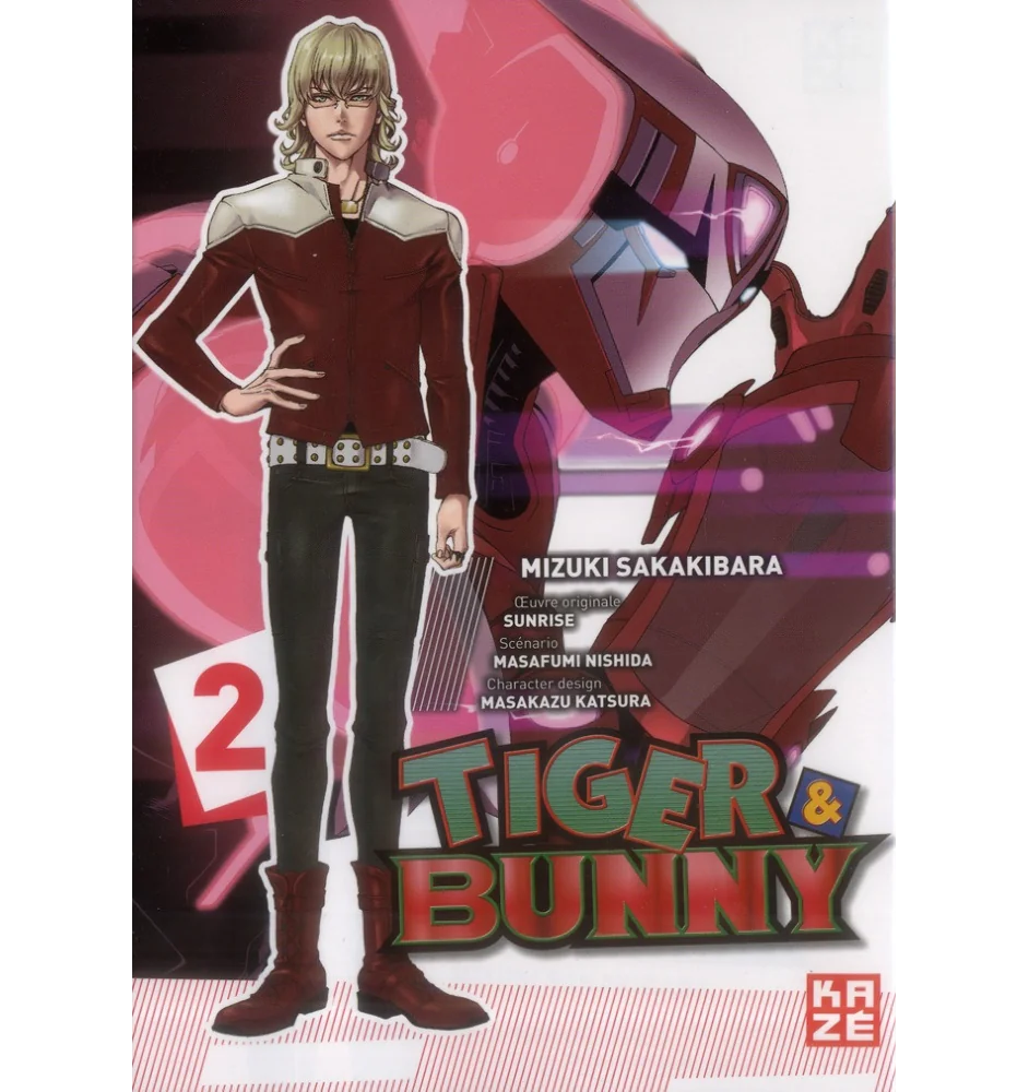 Manga Tiger & Bunny tome 2